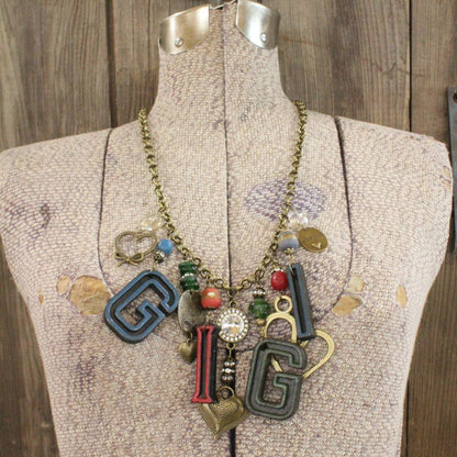 The Primitive Peddler, Inc. - GIGI Is My Go To:) Charmed Necklace