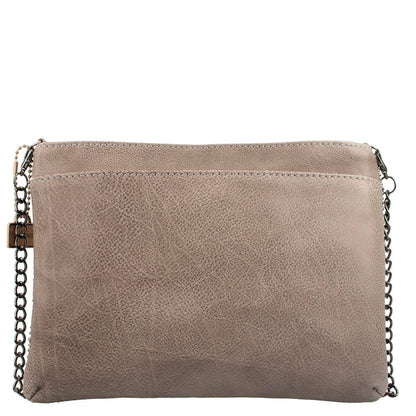 Mary Frances Accessories - Bling It On Pewter And Gold Large Floral Beaded Crossbody