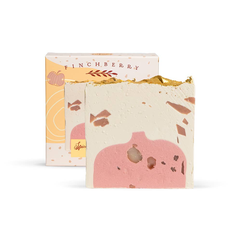 FinchBerry - Spiced Pumpkin Latte Handmade Boxed Soap Fall 2025