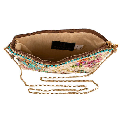 Mary Frances Accessories - On The Range Western Boots and Horseshoe Ivory Beaded Mini