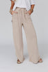 Three Bird Nest - Relaxing Robin Wide Leg Pant - New Taupe