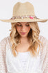 Hana - Boho Tassel Multi Color Band Summer Straw Sun Hat
