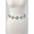 Girly - WESTERN CROSS LINK CHAIN BELT WITH STONES