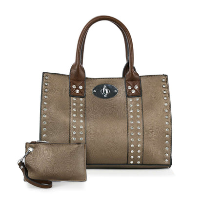 Handbag Express - Accessorized Twist-Lock Handbag