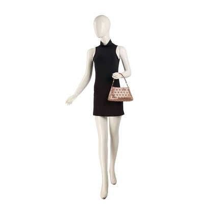 Handbag Express - Dazzling Rhinestone Pattern Hand Tote