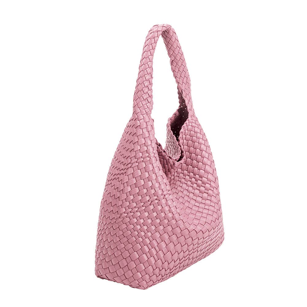 Melie Bianco - Johanna Orchid Recycled Vegan Shoulder Bag