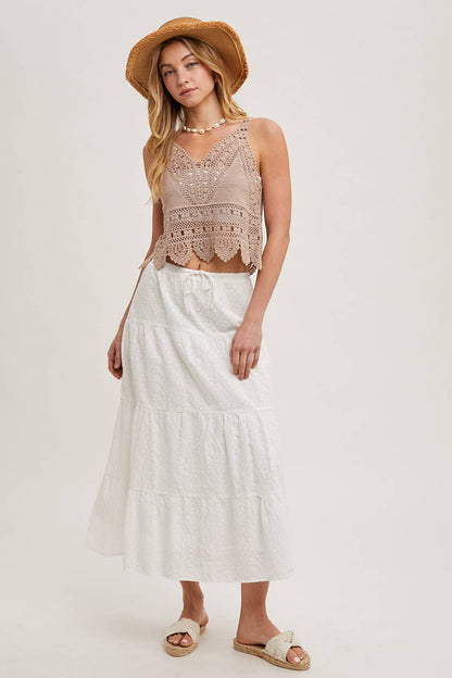 Bluivy - CROCHET LACE TANK