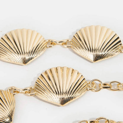 Collections by Fame Accessories - Seashell Link Chain Belt