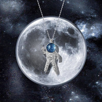 Perimade &amp; Co. LLC - Spaceman Necklace in Solid Copper