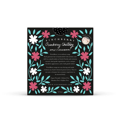 FinchBerry - Cranberry Chutney Vegan-friendly Gluten-free Boxed Soap