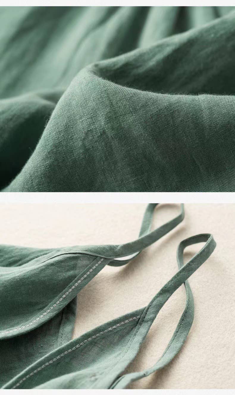 Hope &amp; Sunshine - Cotton Linen Camisole Tank Top