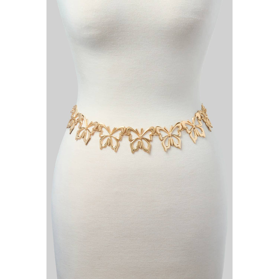 Girly - CUT OUT BUTTERFLY LINK CHAIN BELT