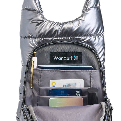 WanderFull - Pewter Glossy HydroBag®