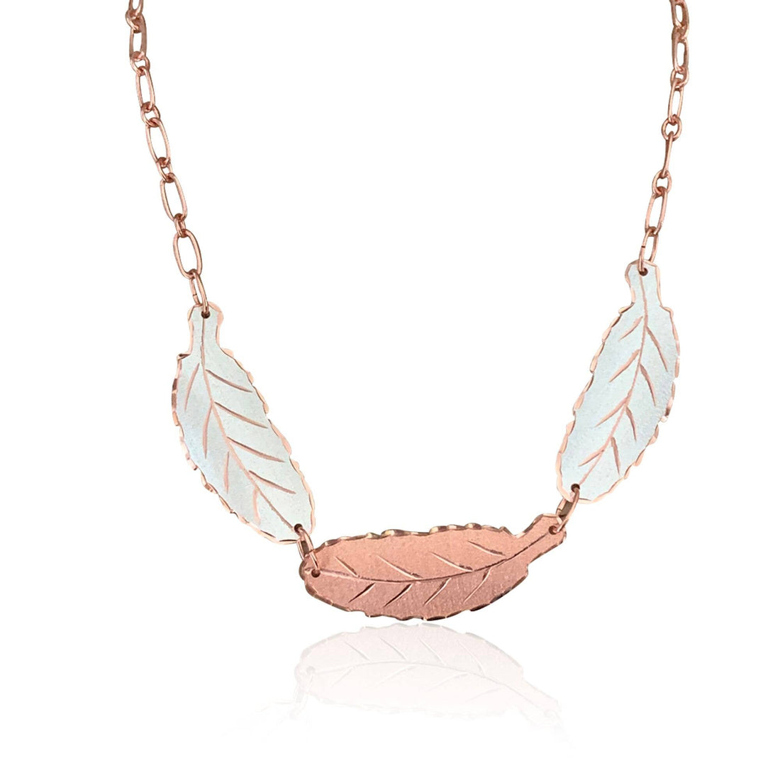 Feather necklace