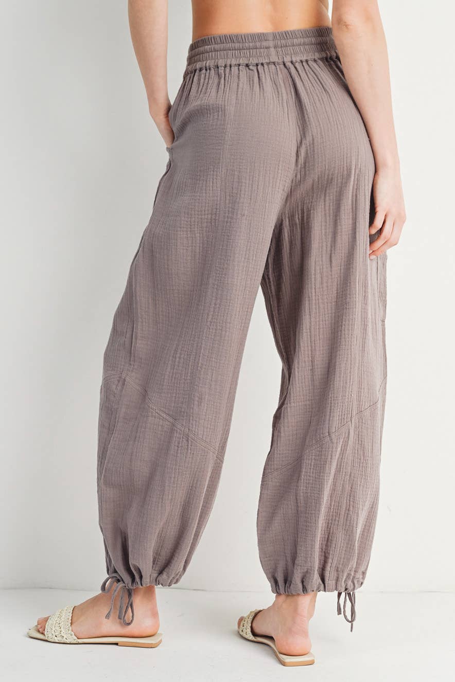 Bluivy - JOGGER HAREM DRAWSTRING PANTS