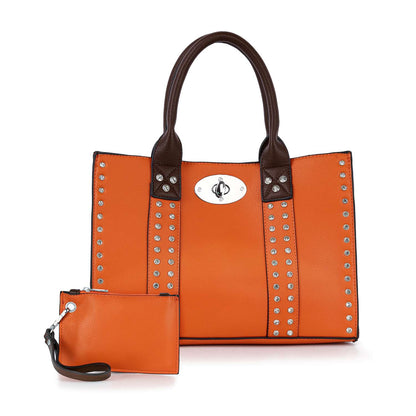 Handbag Express - Accessorized Twist-Lock Handbag