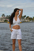 Cotton Natural - Fiji Shorts - White
