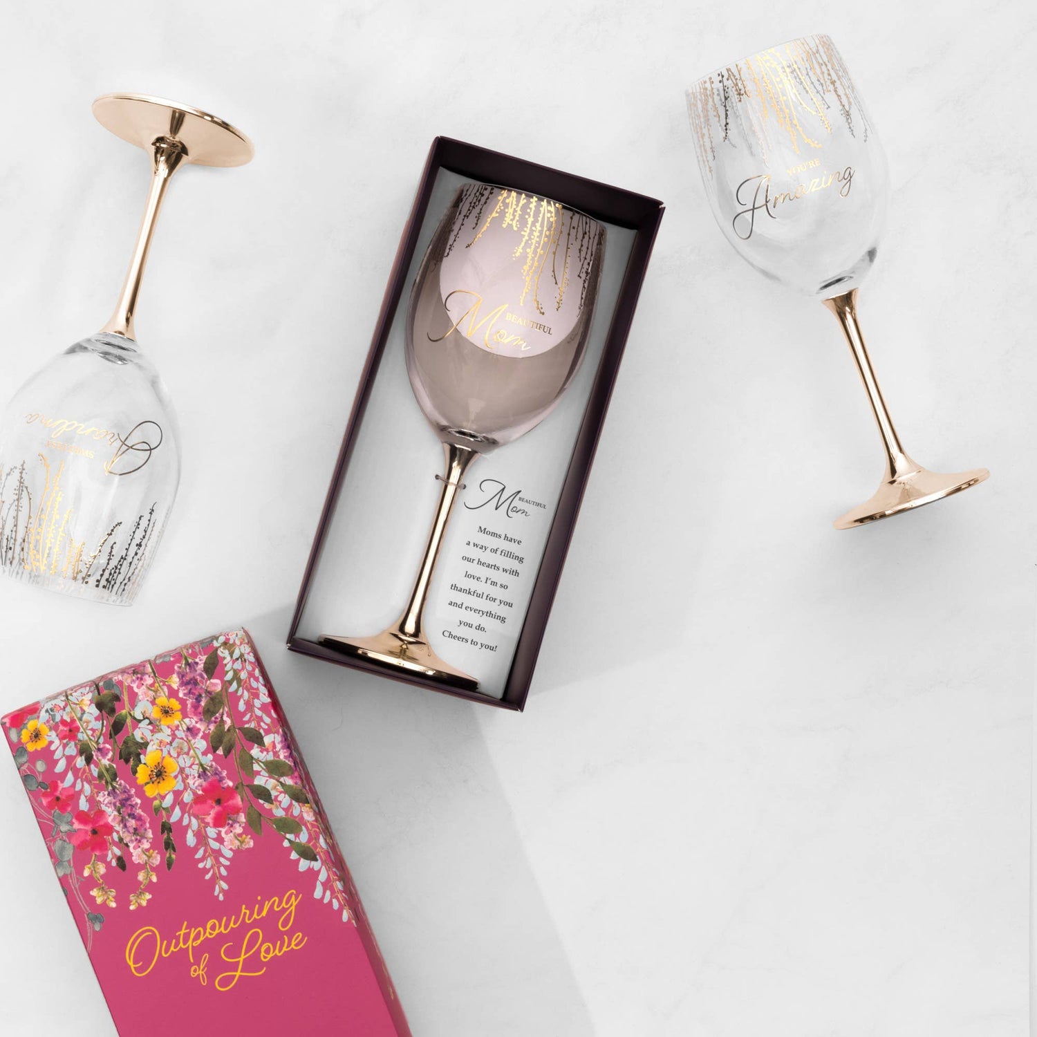 Gift Boxed 19 oz Crystal Wine Glass