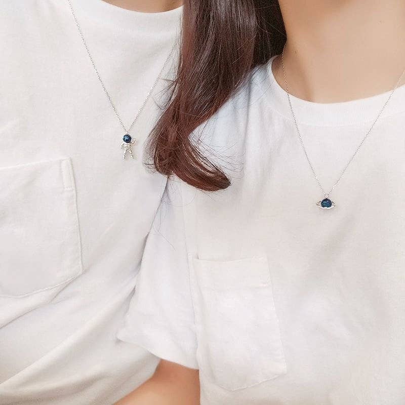Perimade &amp; Co. LLC - Spaceman Necklace in Solid Copper