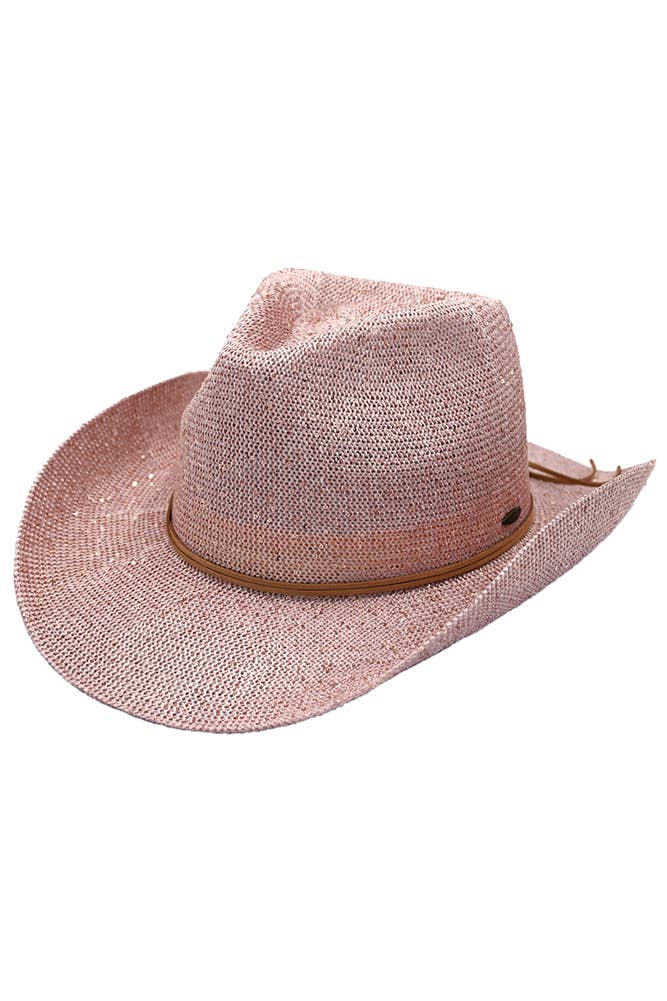 Hana - C.C Sequin Cowboy Hat