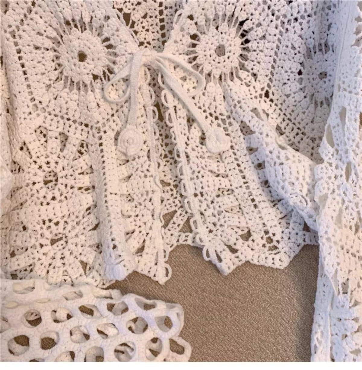 Hope &amp; Sunshine - Bohemian Crochet Knit Cover-Up