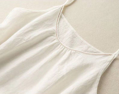 Hope &amp; Sunshine - Cotton Linen Camisole Tank Top