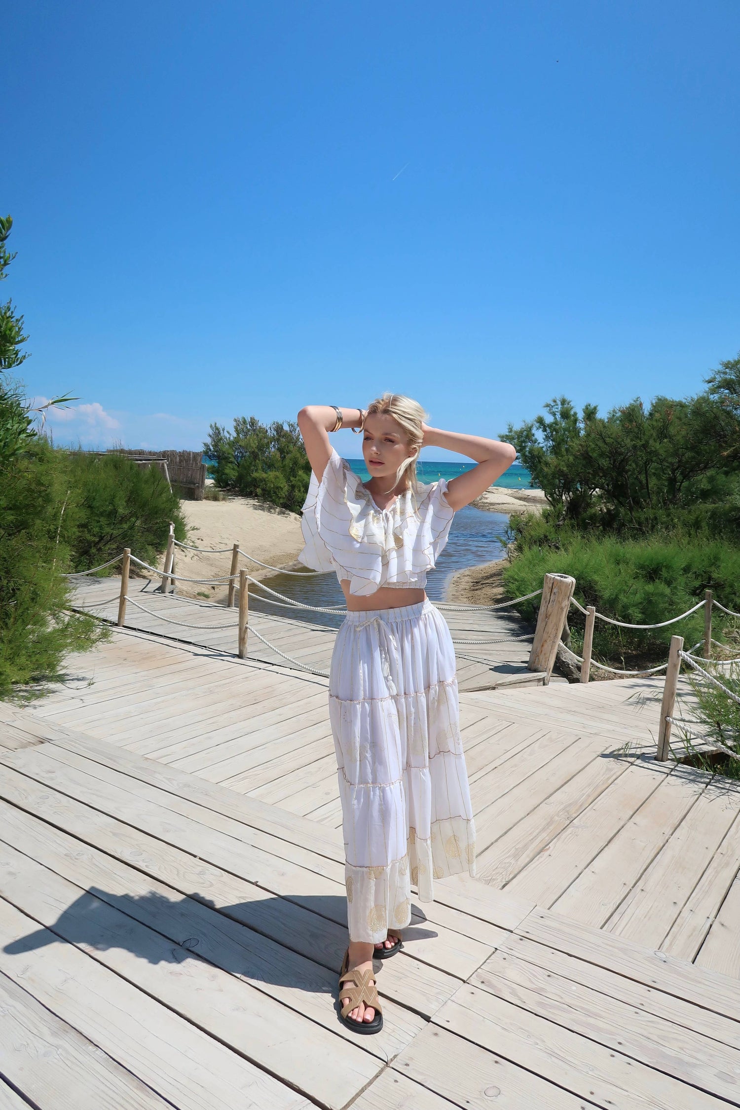 last queen - Boho Crop Top  (Matching Airy skirt sold separately)