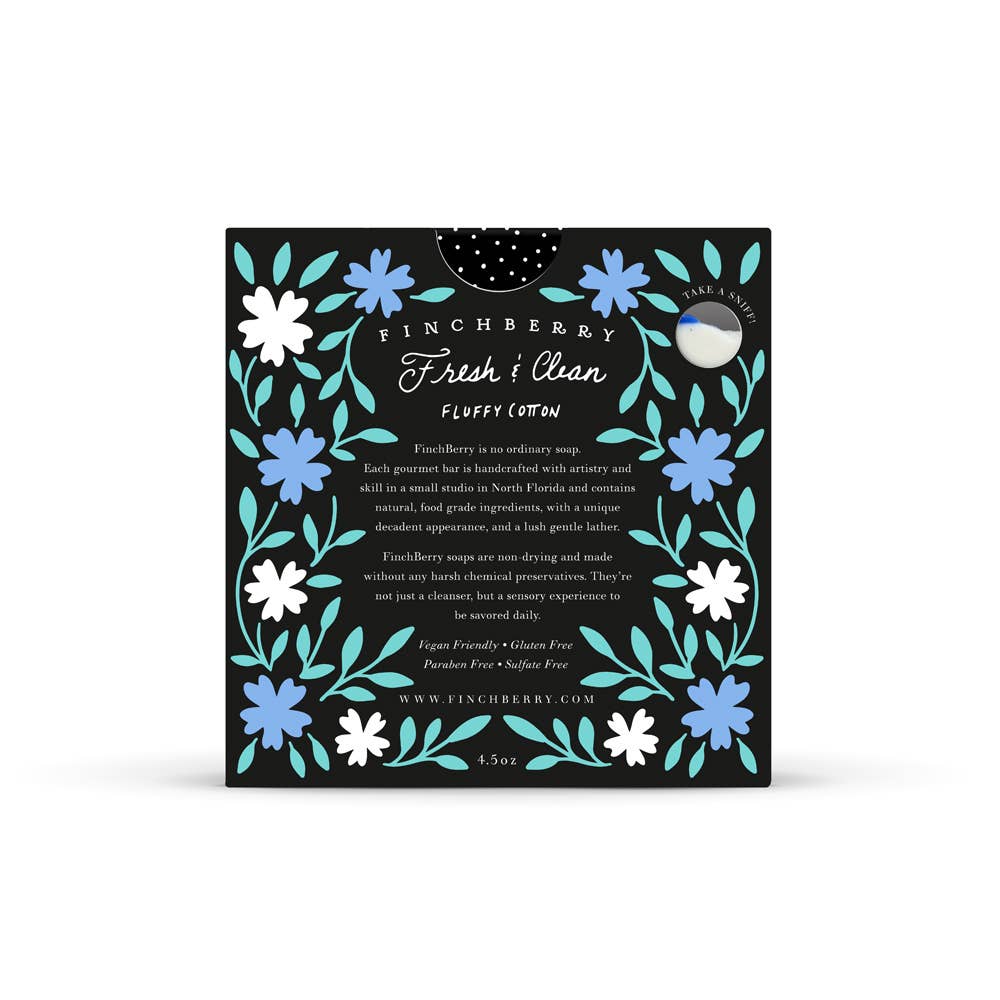 FinchBerry - Fresh &amp; Clean Vegan-friendly Gluten-free Boxed Soap