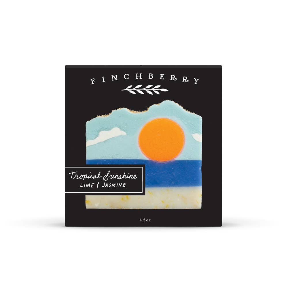 FinchBerry - Tropical Sunshine Vegan-friendly Gluten-free Boxed Soap