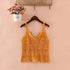 Hope & Sunshine - Boho Lace Crochet Halter Top