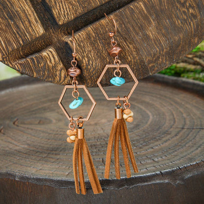 The Sweetpea Boutique - Bohemian Style Vintage Brown Earrings (20 pair to choose from)