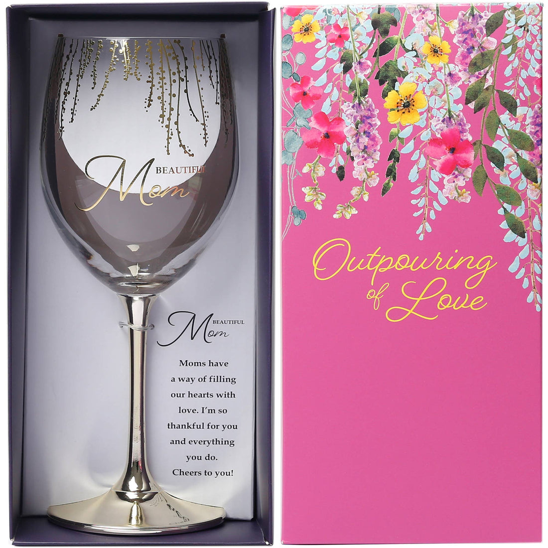 Gift Boxed 19 oz Crystal Wine Glass