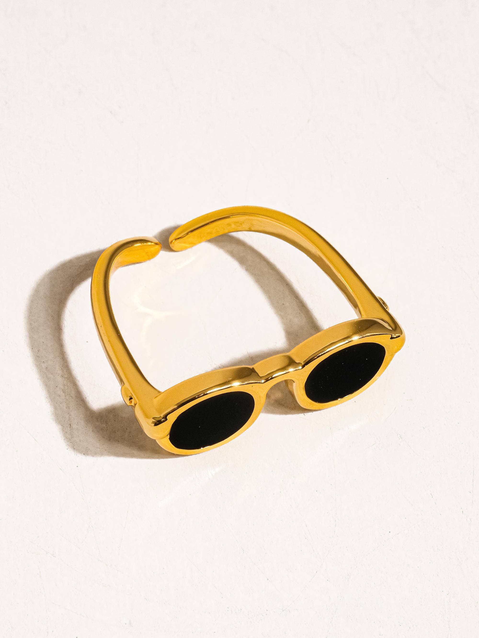 Flânerie by MAIQ - Dean  18K Gold Sunglasses Adjustable Ring