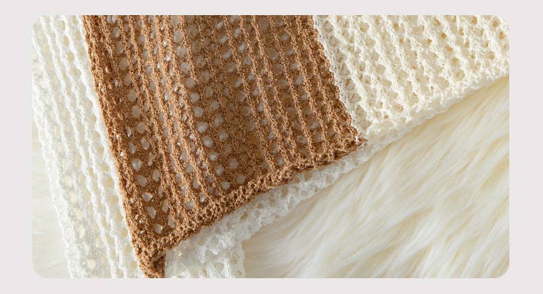 Hope &amp; Sunshine - Colorblock V-Neck Knit Pullover for Women