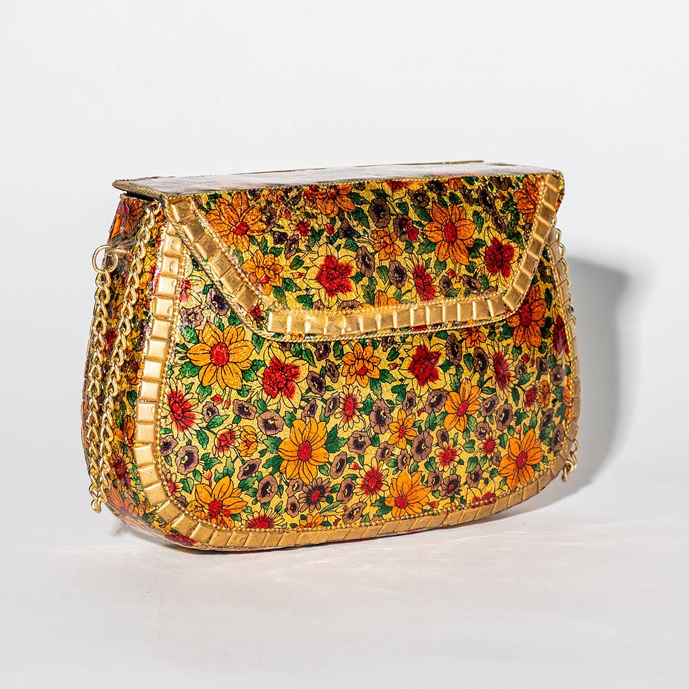 Gypsie Jane - Bohemian vintage metal purse: MULTI / ONESIZE