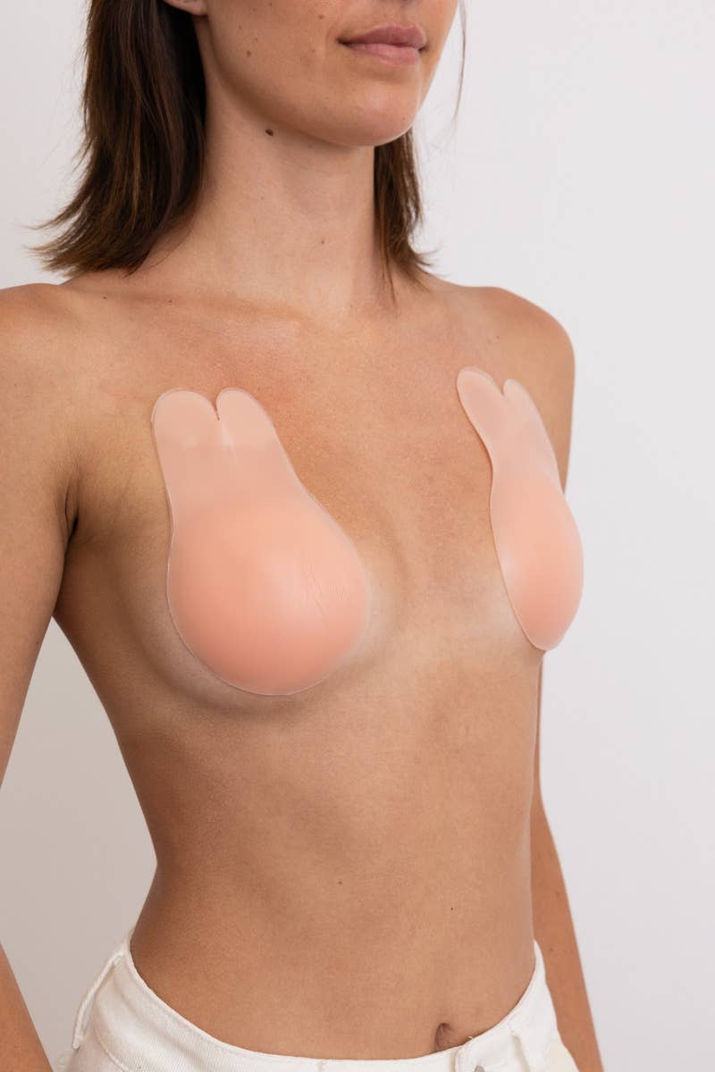 Leto Accessories - Silicone Breast Lift Pads – Stick-On Push-Up Nipple Cover