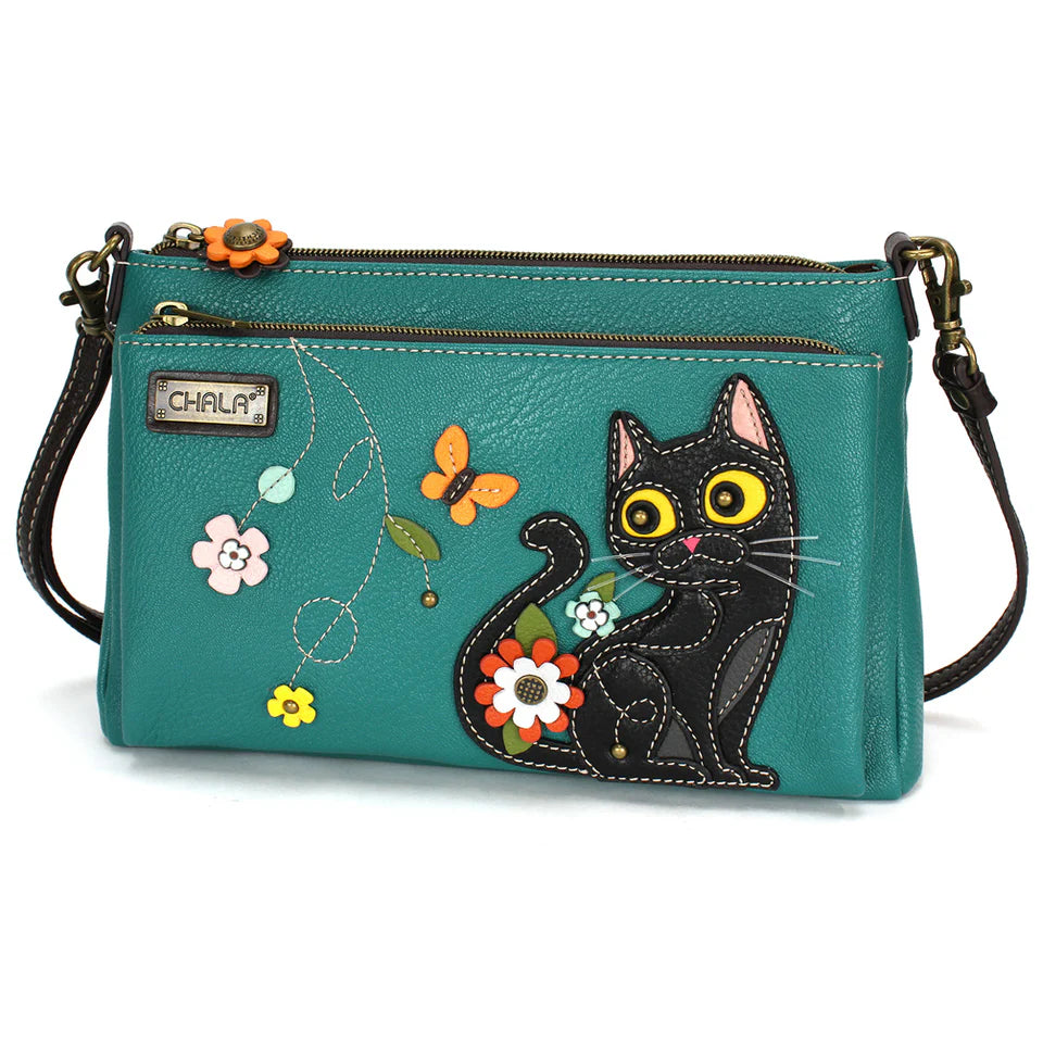 Chala-Deluxe Crossbody - Black Cat